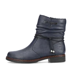 Rieker Women'S Short Boots Navy Blue