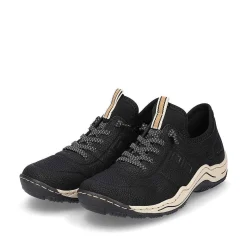 Rieker Women'S Slippers Asphalt Black