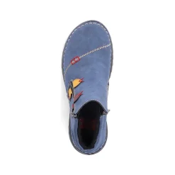 Rieker Women'S Slippers Blue Gray