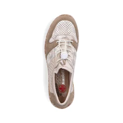 Rieker Women'S Slippers Brown Beige