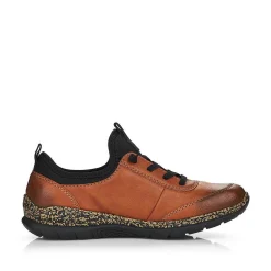 Rieker Women'S Slippers Chestnut Brown