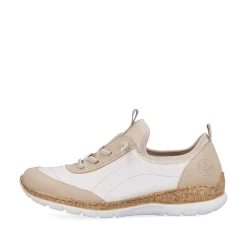 Rieker Women'S Slippers Cream White