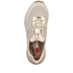 Rieker Women'S Slippers Cream Beige