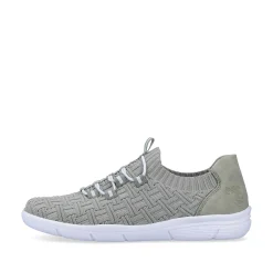 Rieker Women'S Slippers Green Grey
