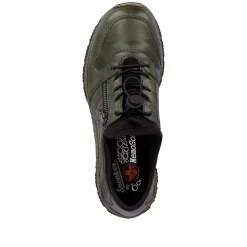 Rieker Women'S Slippers Grey-Green-Black