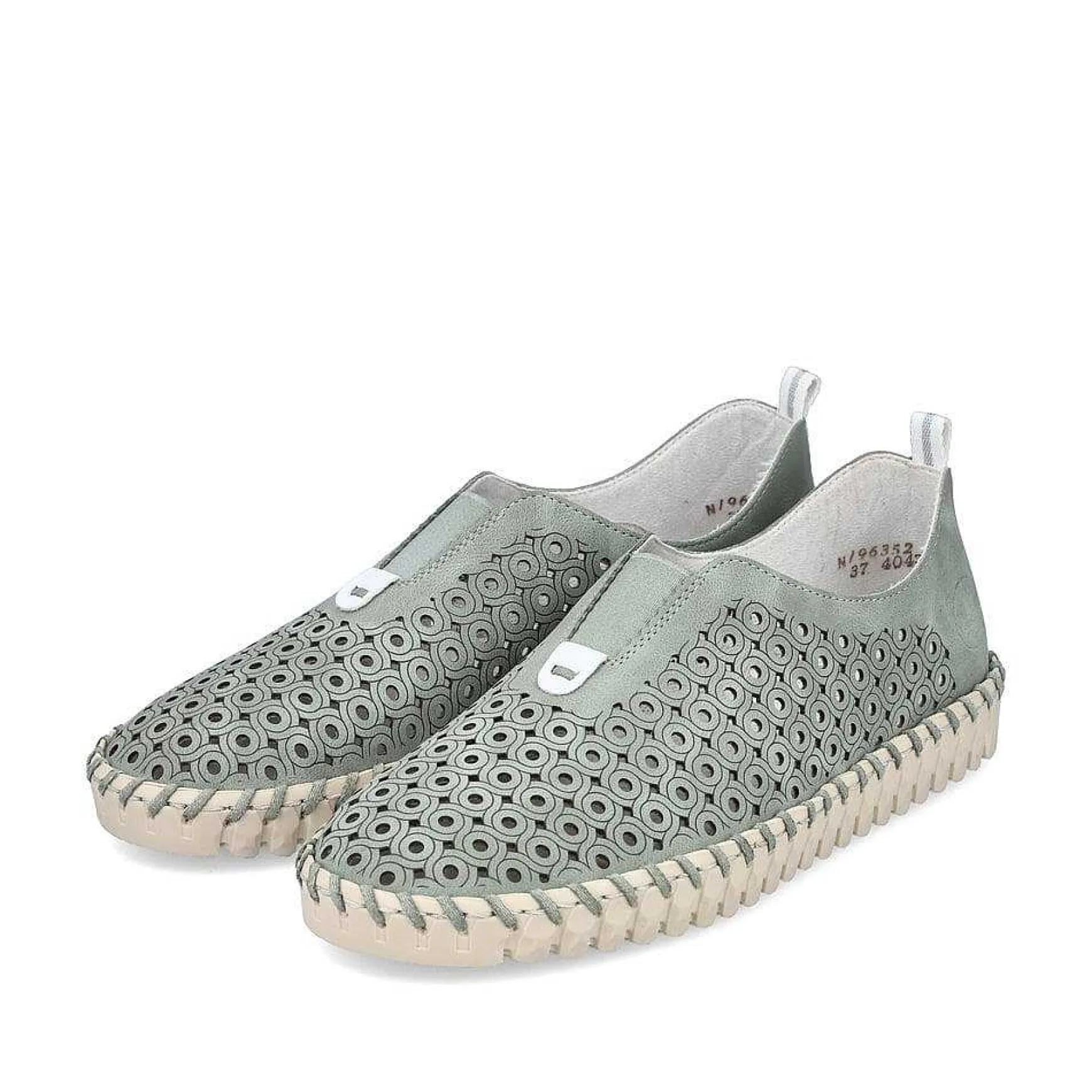 Rieker Women'S Slippers Khaki Green