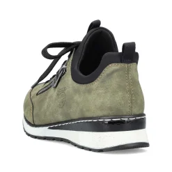 Rieker Women'S Slippers Khaki Green