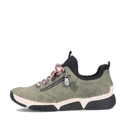 Rieker Women'S Slippers Khaki Green