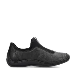 Rieker Women'S Slippers Midnight Black