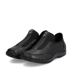 Rieker Women'S Slippers Midnight Black