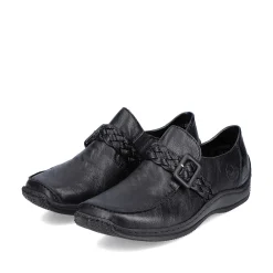 Rieker Women'S Slippers Midnight Black