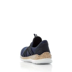 Rieker Women'S Slippers Navy Blue