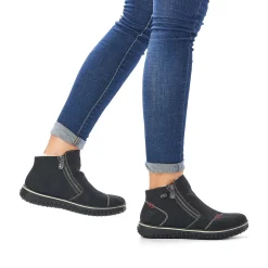 Rieker Women'S Slippers Night Black