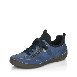 Rieker Women'S Slippers Ocean Blue