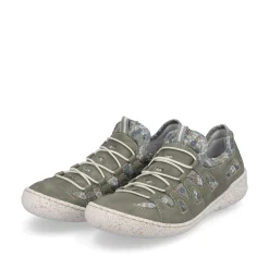Rieker Women'S Slippers Olive Green