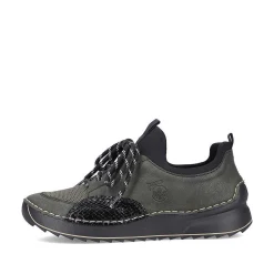 Rieker Women'S Slippers Olive Green
