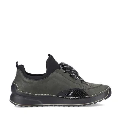 Rieker Women'S Slippers Olive Green