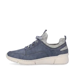 Rieker Women'S Slippers Sea Blue