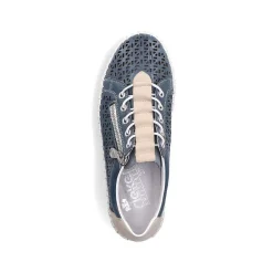 Rieker Women'S Slippers Sea Blue
