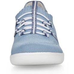 Rieker Women'S Slippers Sky Blue-Pure White