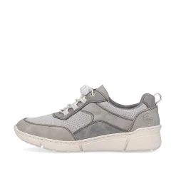 Rieker Women'S Slippers Steel Gray