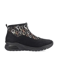Rieker Women'S Sneaker High Urban Black