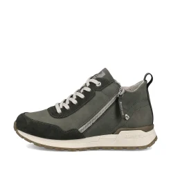 Rieker Women'S Sneaker High Leaf Green