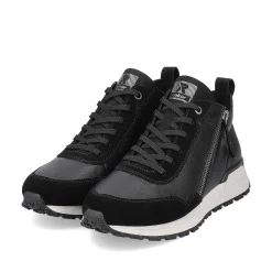 Rieker Women'S Sneaker High Steel Black