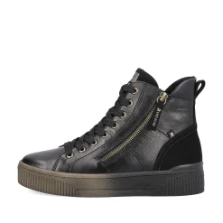 Rieker Women'S Sneaker High Urban Black