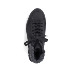 Rieker Women'S Sneaker High Deep Black