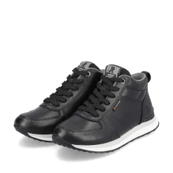 Rieker Women'S Sneaker High Deep Black