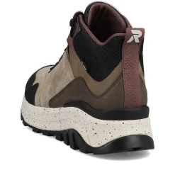 Rieker Women'S Sneaker High Chocolate Brown