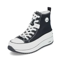 Rieker Women'S Sneaker High Deep Black