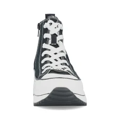 Rieker Women'S Sneaker High Deep Black