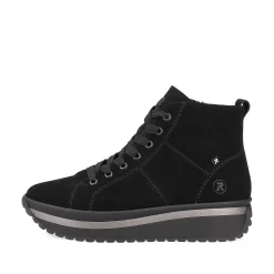 Rieker Women'S Sneaker High Deep Black