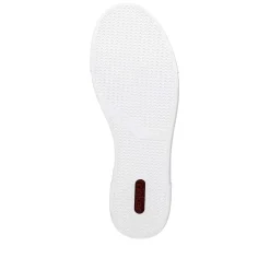 Rieker Women'S Sneaker Low Crystal White-Deep Black