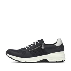 Rieker Women'S Sneaker Low Steel Blue