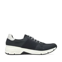 Rieker Women'S Sneaker Low Steel Blue