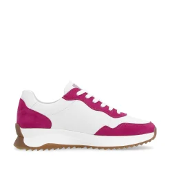 Rieker Women'S Sneaker Low Clear-White Fuchsia