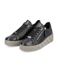 Rieker Women'S Sneaker Low Urban Black