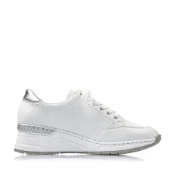 Rieker Women'S Sneaker Low Swan White