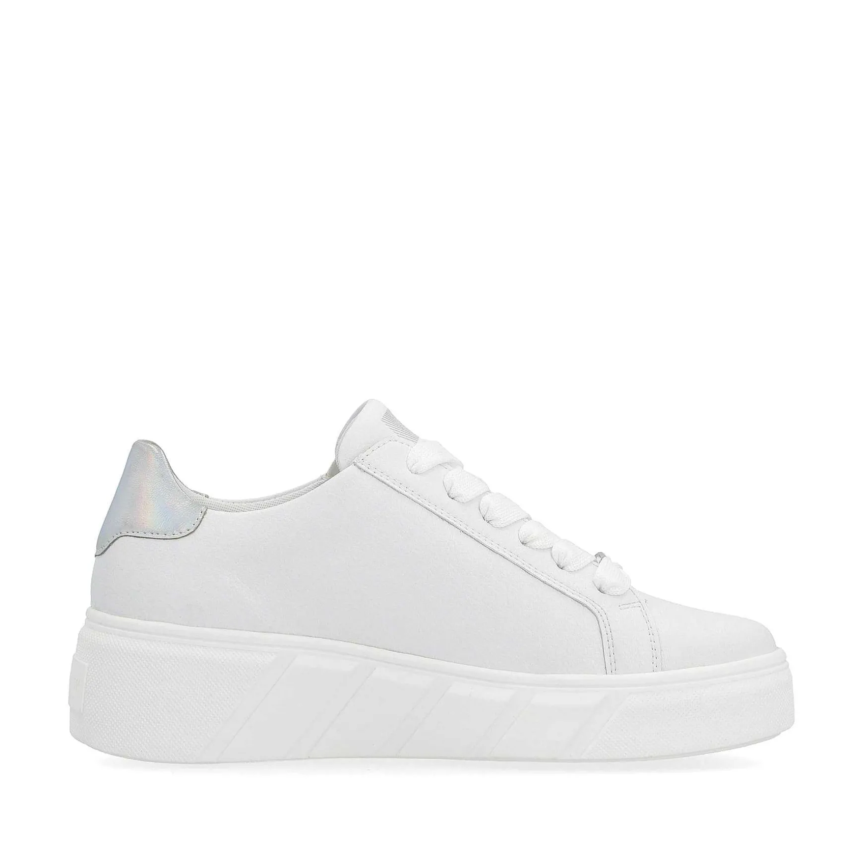 Rieker Women'S Sneaker Low Clear White
