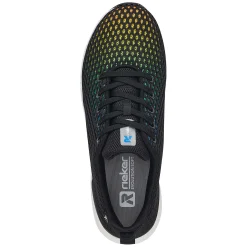 Rieker Women'S Sneaker Low Deep Black Rainbow
