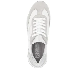 Rieker Women'S Sneaker Low Pearl-White Clay-Beige