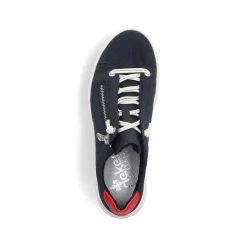 Rieker Women'S Sneaker Low Steel Blue