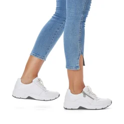 Rieker Women'S Sneaker Low Crystal White