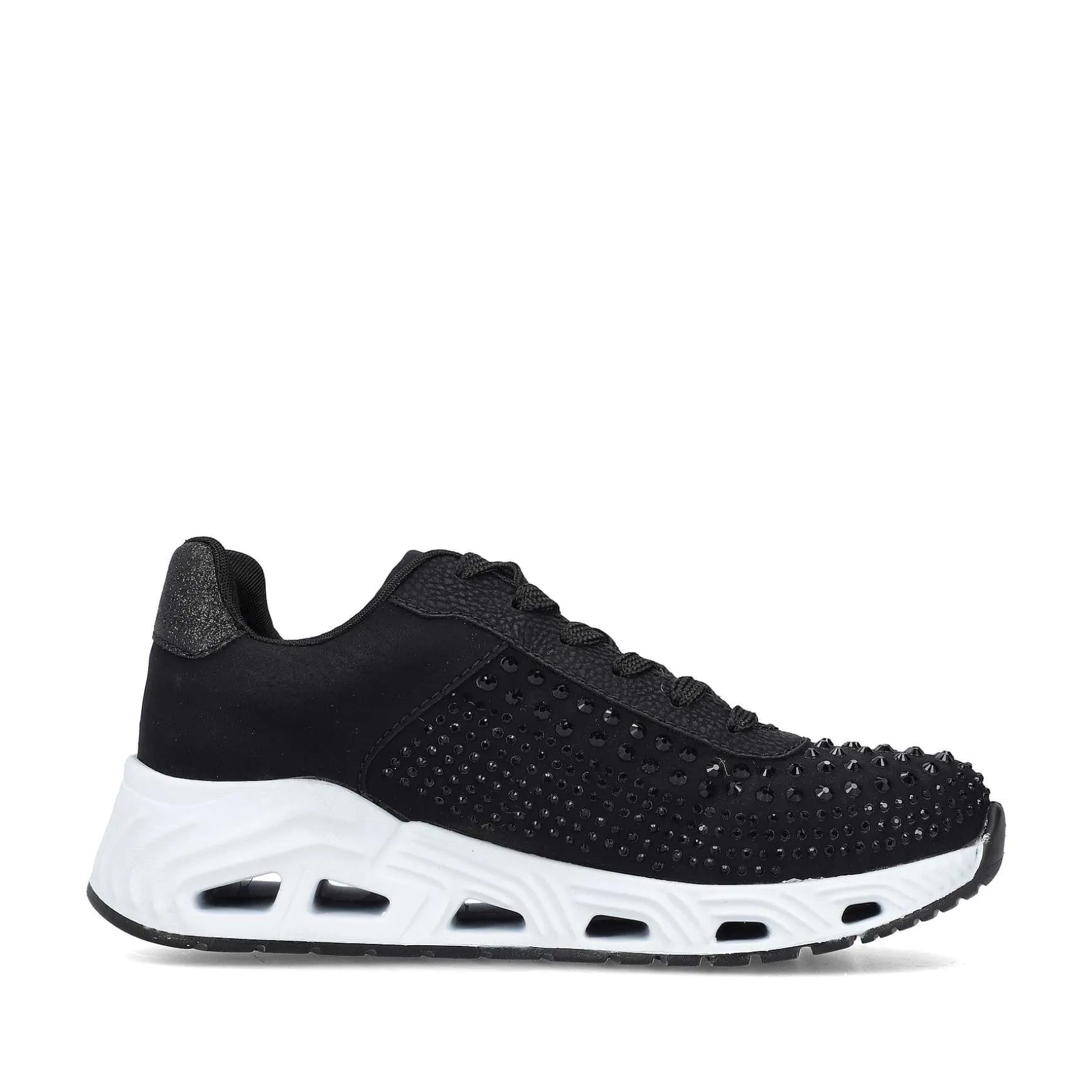 Rieker Women'S Sneaker Low Deep Black