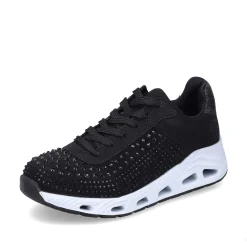 Rieker Women'S Sneaker Low Deep Black