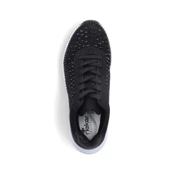 Rieker Women'S Sneaker Low Deep Black