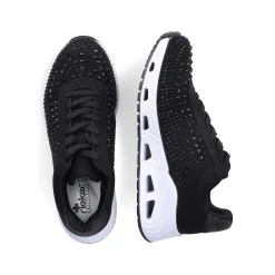 Rieker Women'S Sneaker Low Deep Black